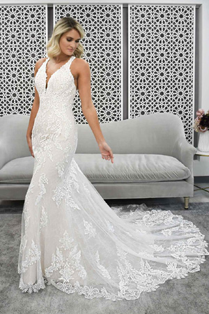 7261-Taffeta-and-lace-wedding dresses Gloucester