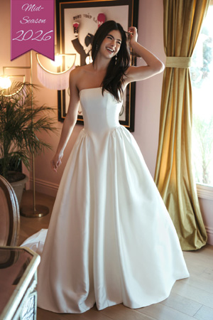 Taffeta and Lace Stella York SY8274