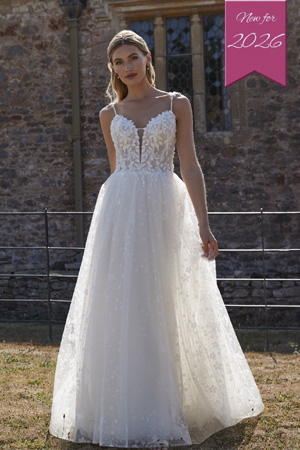 taffeta and lace wedding dresses_Romantica_Bodie