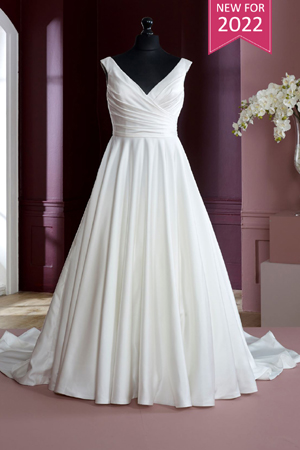 Taffeta and lace wedding gowns house of nicholas 2631