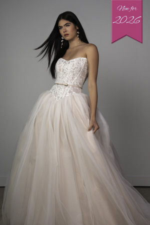 Taffeta-and-Lace-Gloucester Stella York Wedding Gowns SY8189