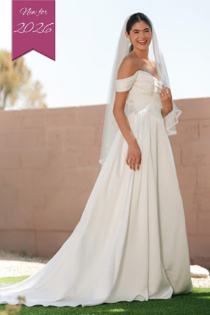 Taffeta-and-Lace-Gloucester Stella York Wedding Gowns SY8236