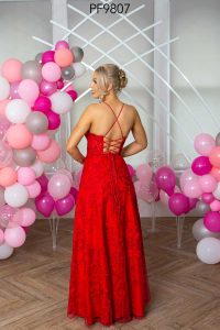 Taffeta and Lace Prom Gowns 2024 9807
