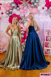 Taffeta and Lace Prom Gowns 2024 9927