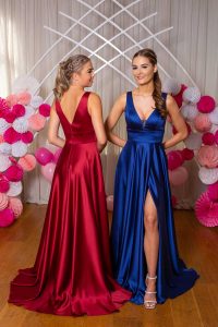 Taffeta and Lace Prom Gowns 2024 9952