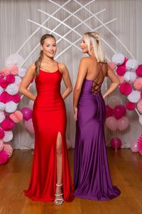 Taffeta and Lace Prom Gowns 2024 9961
