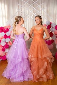 Taffeta and Lace Prom Gowns 2024 9977