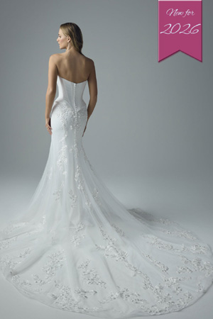 Taffeta and Lace Wedding Gowns Sophia Tolli Elora