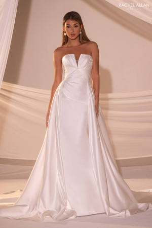 taffeta and lace wedding gowns gloucester rachel allen style RB3226