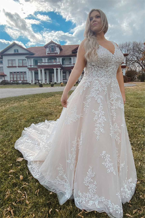taffeta and lace wedding dresses gloucester plus size 7169+ 