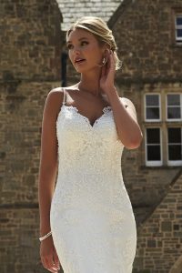 Taffeta and lace wedding dresses Gloucester 2020_romantica_tuscany