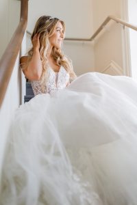Taffeta and lace wedding dresses gloucester stella york