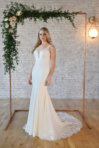 taffeta and lace gloucester wedding dresses 7335-StellaYo