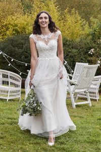 Taffeta and Lace Bridal gowns Pure Bridal 134
