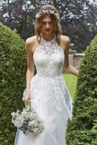 Taffeta and Lace wedding dresses Gloucester pure_pb150