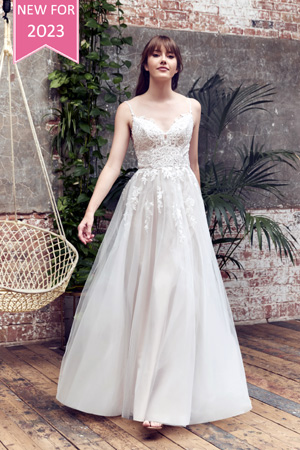 Taffeta and Lace Pure Bridal 208