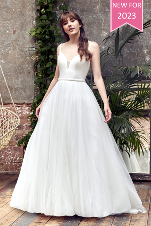 Taffeta and Lace Pure Bridal 216