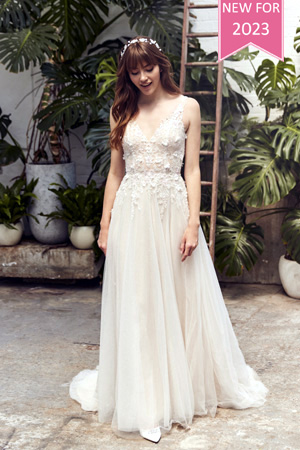 Taffeta and Lace Pure Bridal 217