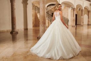 Taffeta and Lace Wedding gowns Gloucester MB6091-110270
