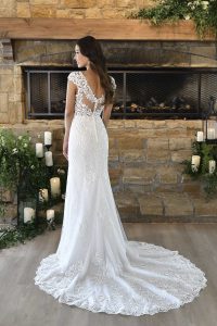 Taffeta and Lace wedding dresses Gloucester 7292