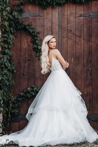 affeta and Lace wedding dresses Gloucester 7424