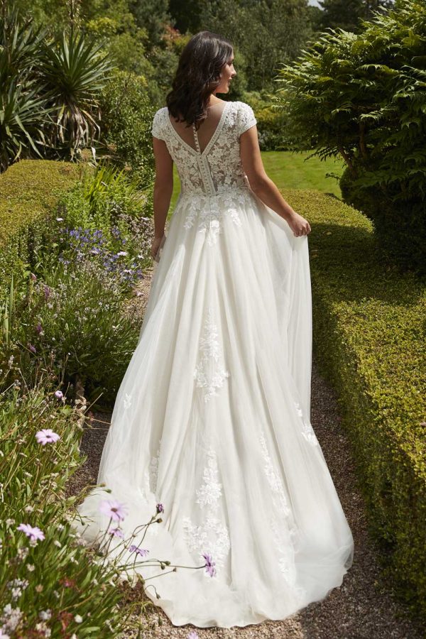 Taffeta and lace wedding dresses gloucester silhouette_mila_jane