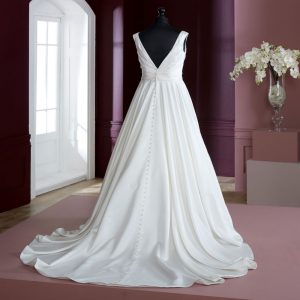 Taffeta and lace wedding gowns gloucester house of nicholas 2631