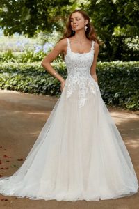 Taffeta and Lace Wedding Gowns Gloucester Sophia Tolli y22267a