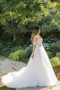 Taffeta and Lace Gloucester Stella York Wedding Gowns