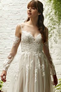 Taffeta and Lace Pure Bridal 208