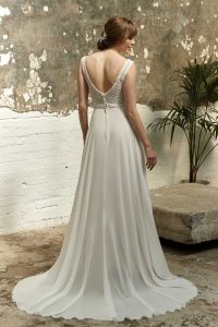 Taffeta and lace Pure Bridal 212