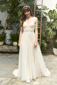 Taffeta and Lace Gloucester Pure Bridal 217