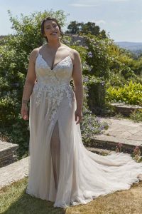 Taffeta and Lace Gloucester Silhouette Wedding Gowns Kellie Anne