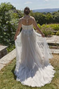 Taffeta and Lace Gloucester Silhouette Wedding Gowns Kellie Anne