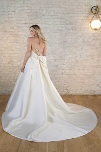 Taffeta and Lace wedding dresses Stella York 7711