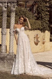 Taffeta and Lace Gloucester Madi Lane Wedding Dress BRIELLE