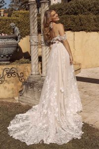 Taffeta and Lace Gloucester Madi Lane Wedding Dress BRIELLE