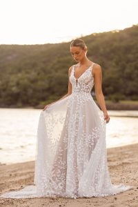 Taffeta and Lace Gloucester Madi Lane Wedding Dress JAYA