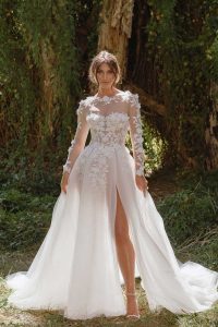 Taffeta and Lace Gloucester Madi Lane Wedding Dress SAMARA