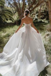 Taffeta and Lace Gloucester Madi Lane Wedding Dress SAMARA