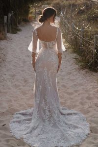 Taffeta and Lace Gloucester Madi Lane Wedding Dress SHYA