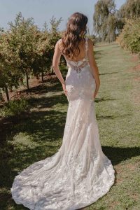 Taffeta and Lace Gloucester Madi Lane Wedding Dress SUZETTE