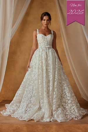 Taffeta and Lace Gloucester Madi Lane Wedding Gowns 350R-NOBLE_ML26140_5 copy