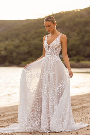 Taffeta and Lace Wedding Dresses Gloucester JAYA