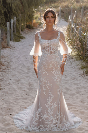 Taffeta and Lace Wedding Dresses Gloucester SHYA_ML24333_68