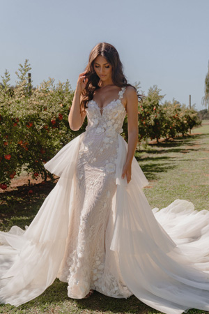 Taffeta and Lace Wedding Dresses Gloucester SUZETTE_ML22177_1
