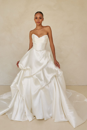 Taffeta and Lace wedding gowns Gloucester Madi Lane Woods_ML25733