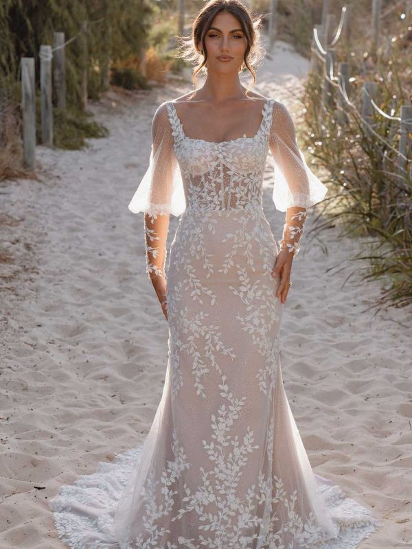 Madi Lane wedding gown