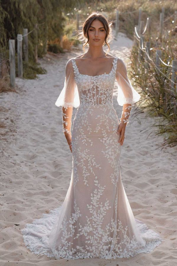 Madi Lane wedding gown