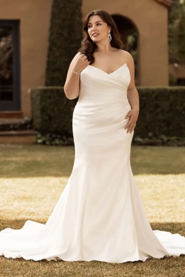 taffeta and lace wedding dresses Gloucester Sophia Tolli y3142